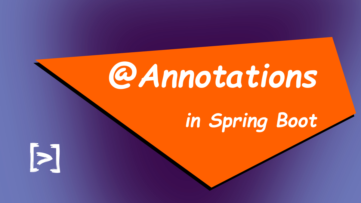 write annotation in spring